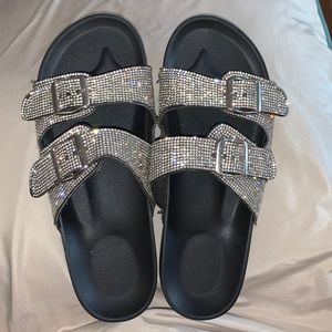 Steve Madden Rhinestone Sandals